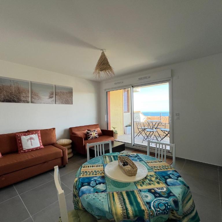 Tres bel appartement vue mer la turbie - Appartement 1 Chambre - 6