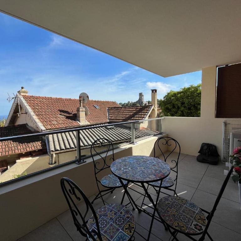 Tres bel appartement vue mer la turbie - Appartement 1 Chambre - 7