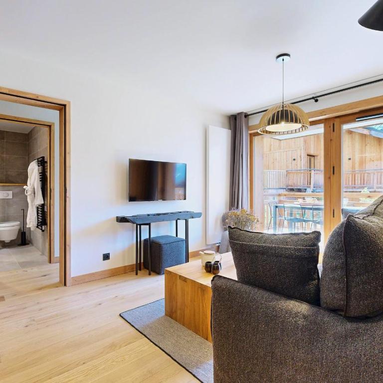 New - South-facing terrace, parking, 300 m slopes - Appartement 2 Chambres avec Vue sur la Montagne - 13