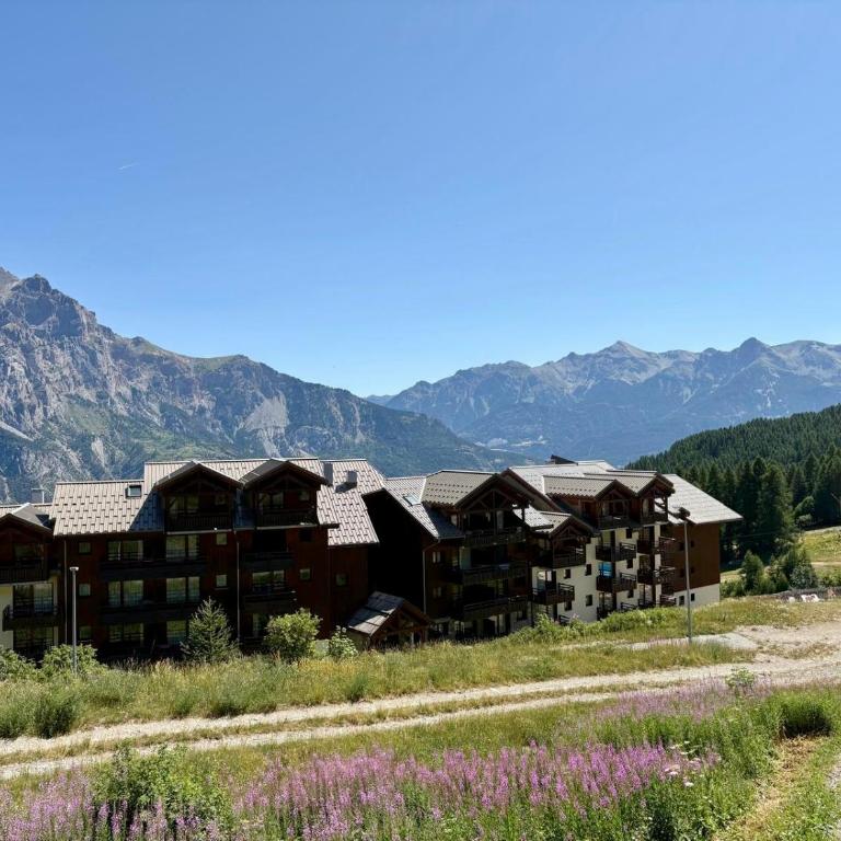 Appart 6 pers à 1800m, vue superbe, ski aux pieds - Apartment mit 3 Schlafzimmern - 8
