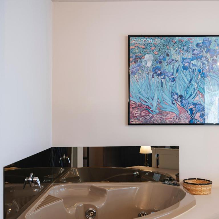 Clarín Rooms - Chambre Double avec Baignoire Spa - 11