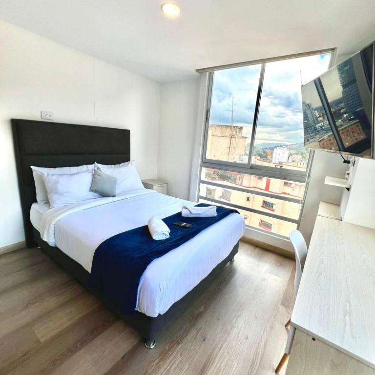 Apartaestudio en Torre Ventto Piso 25 Vista 180 Centro Histórico - Apartamento de 1 dormitorio con vistas - 5