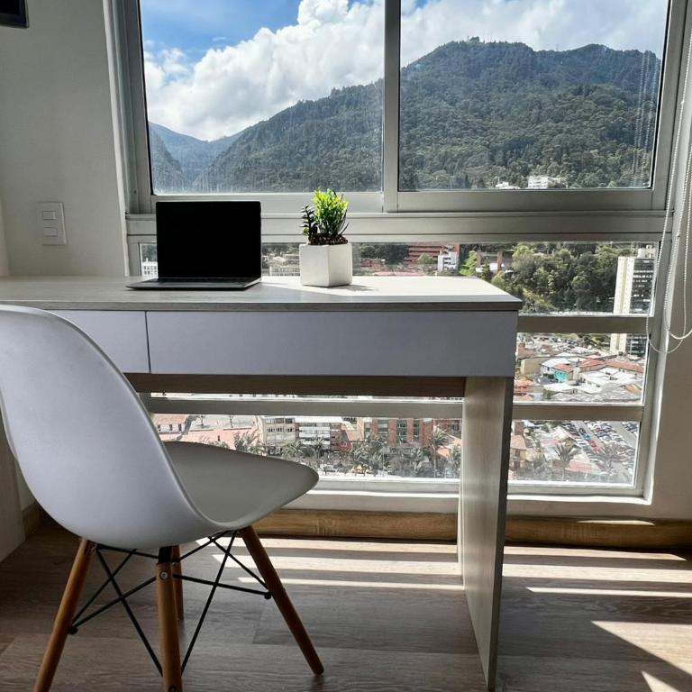 Apartaestudio en Torre Ventto Piso 25 Vista 180 Centro Histórico - Apartamento de 1 dormitorio con vistas - 6