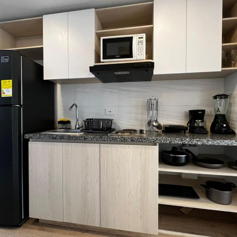 Apartaestudio en Torre Ventto Piso 25 Vista 180 Centro Histórico - Apartamento de 1 dormitorio con vistas - 9