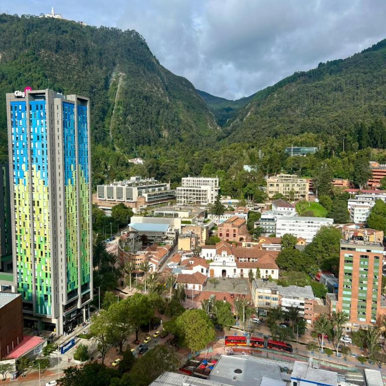 Apartaestudio en Torre Ventto Piso 25 Vista 180 Centro Histórico - Apartamento de 1 dormitorio con vistas - 15