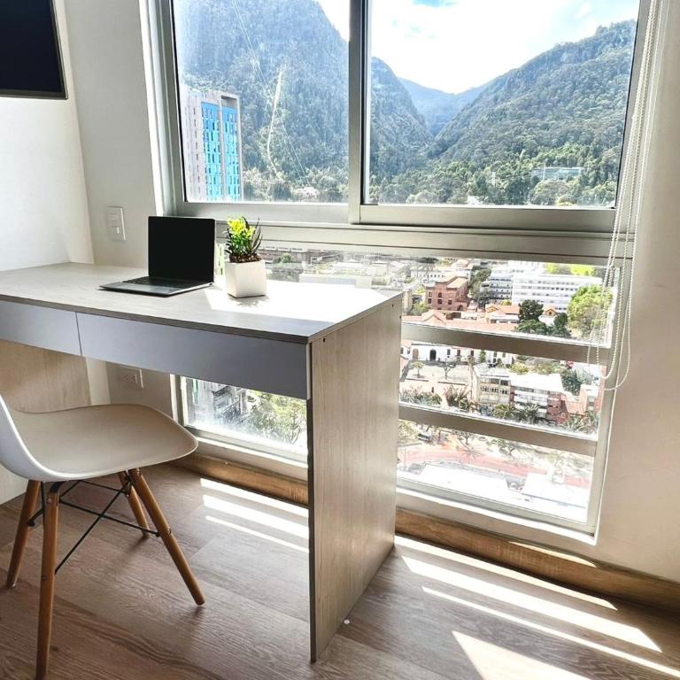 Apartaestudio en Torre Ventto Piso 25 Vista 180 Centro Histórico - Apartamento de 1 dormitorio con vistas - 17