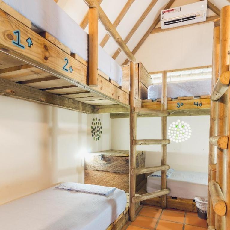 Rio Hostel Buritaca - Cama en habitación compartida mixta de 6 camas - 5