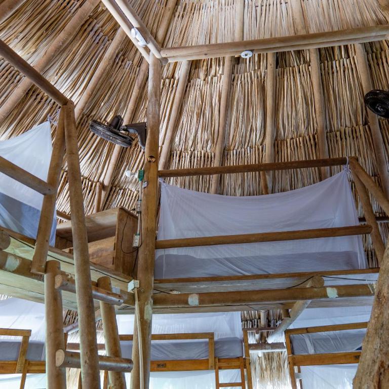 Rio Hostel Buritaca - Cama en habitación compartida mixta de 25 camas - 4