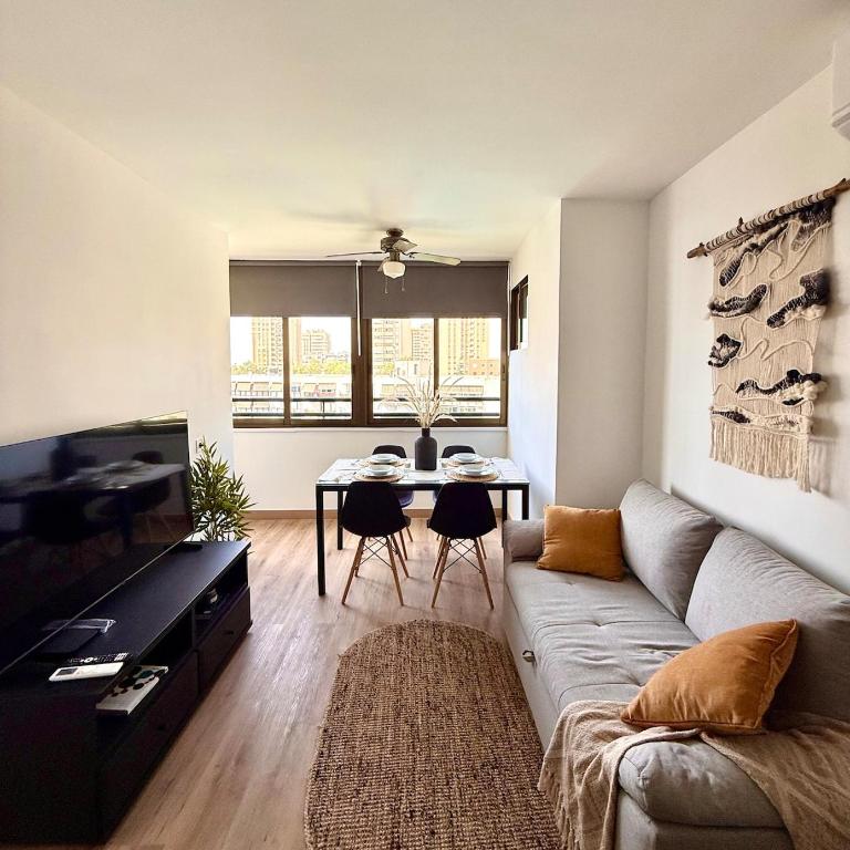 Apartamento con vista al mar en Aguadulce - Apartamento de 1 dormitorio con balcón y vistas al mar - 1