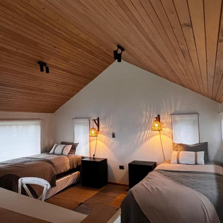 LAVANDA CABAÑA BOUTIQUE a ORILLA LAGO LLANQUIHUE - Two-Bedroom House - 29