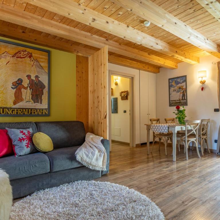 Borgo Fantino - Alpen Suite - GrandMaison - Apartment mit 1 Schlafzimmer, Balkon und Bergblick - 4