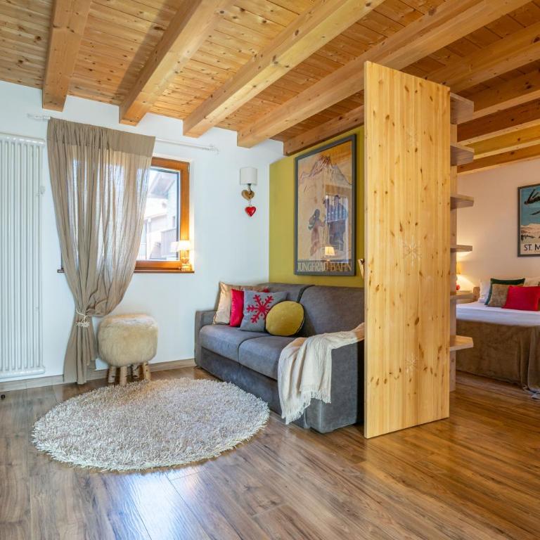 Borgo Fantino - Alpen Suite - GrandMaison - Apartment mit 1 Schlafzimmer, Balkon und Bergblick - 8