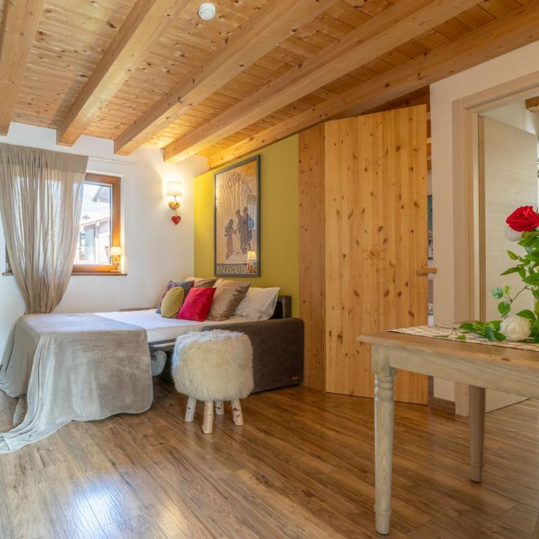 Borgo Fantino - Alpen Suite - GrandMaison - Apartment mit 1 Schlafzimmer, Balkon und Bergblick - 16