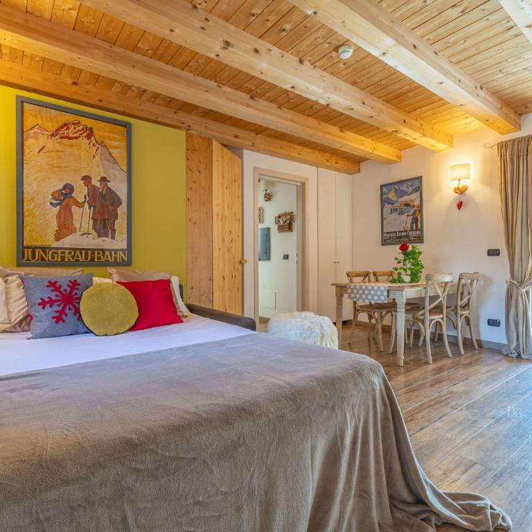 Borgo Fantino - Alpen Suite - GrandMaison - Apartment mit 1 Schlafzimmer, Balkon und Bergblick - 1