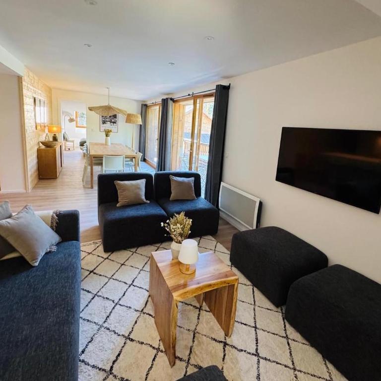 Le Flocon, magnifique appartement 4 chambres, 8 personnes avec balcon - Appartement 4 Chambres - 11