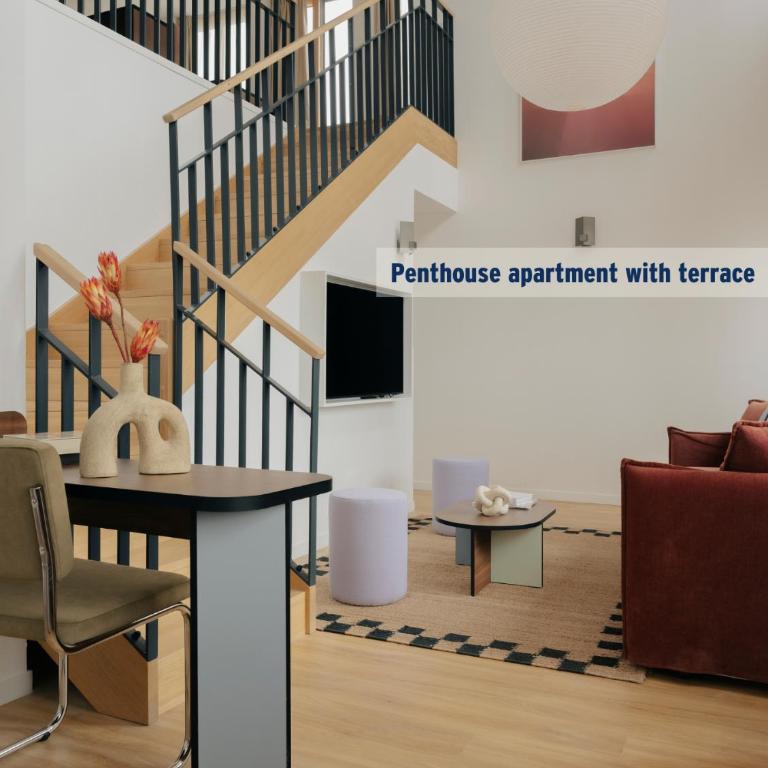 Edgar Suites Hameau - Porte de Versailles - Penthouse-Apartment mit Terrasse - 2