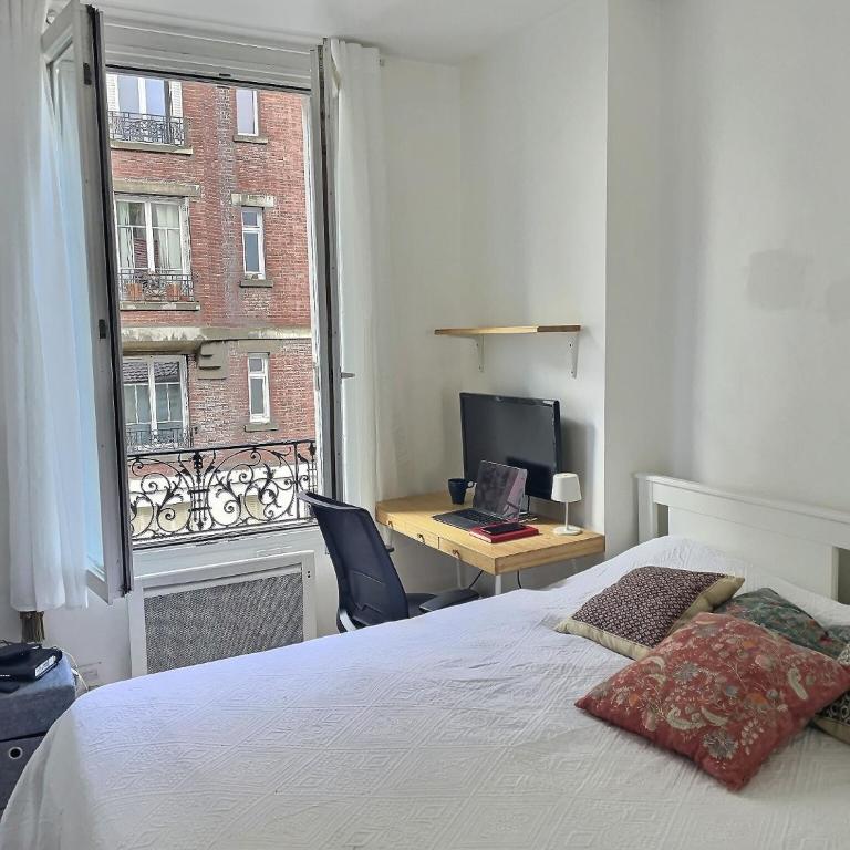 Appartement Chill proche Paris quartier calme proximité de toutes commodités Idéal Professionels et petite famille moins 15 pourcent long séjour - Apartment mit 1 Schlafzimmer - 1