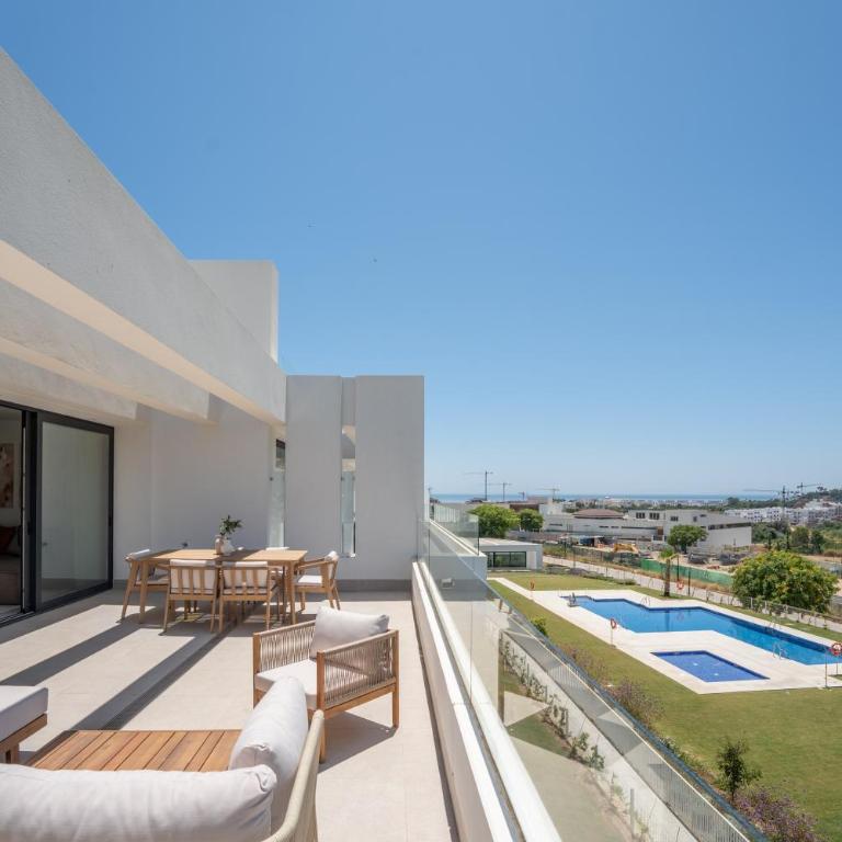 Ático Dúplex Azahar Estepona 5 - Apartamento Premium de 3 dormitorios con vistas al resort - 4