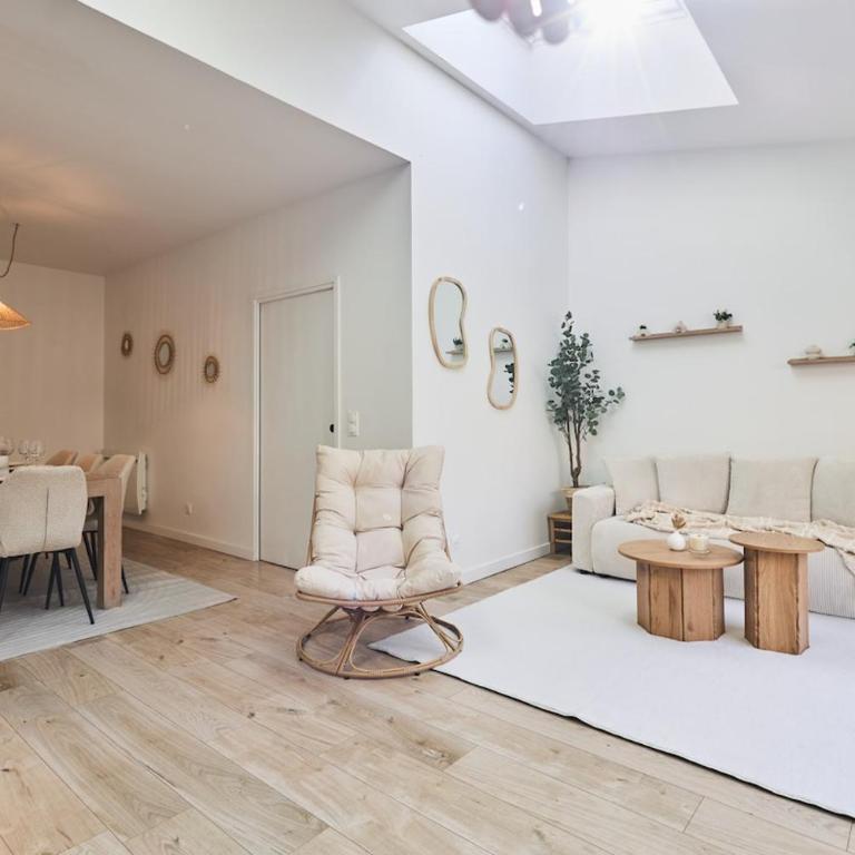 Le Cliquot - Maison - Spa - Jardin - Parking Gratuit - Villa 3 Chambres - 34