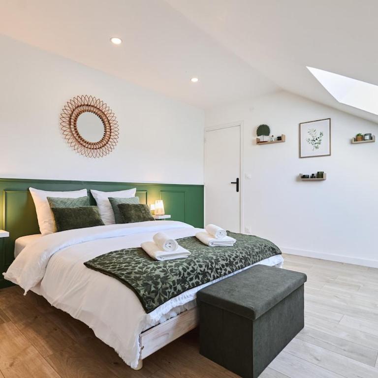 Le Cliquot - Maison - Spa - Jardin - Parking Gratuit - Villa 3 Chambres - 5