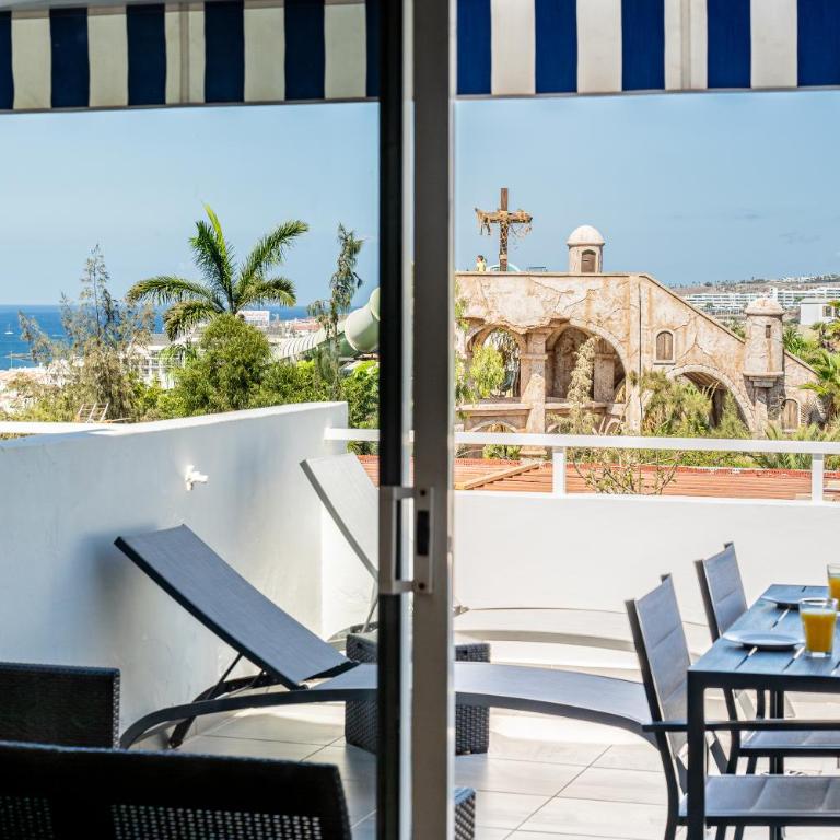 Renovated apartment with sunny terrace and ocean views in Malibu Park Tenerife - Apartamento de 1 dormitorio - 5