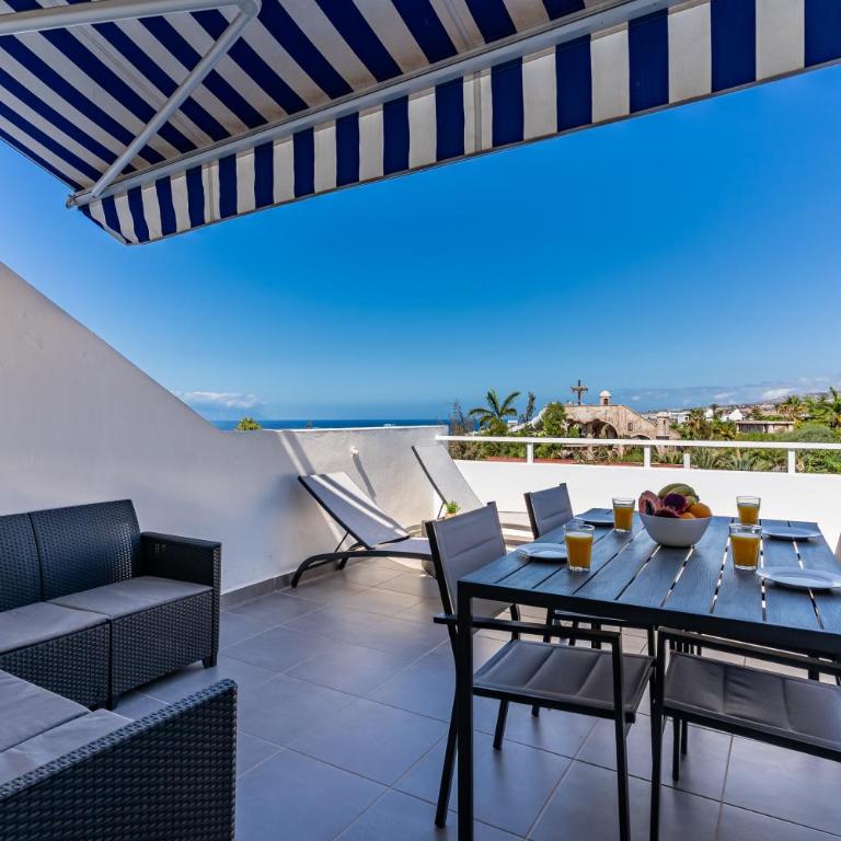 Renovated apartment with sunny terrace and ocean views in Malibu Park Tenerife - Apartamento de 1 dormitorio - 39