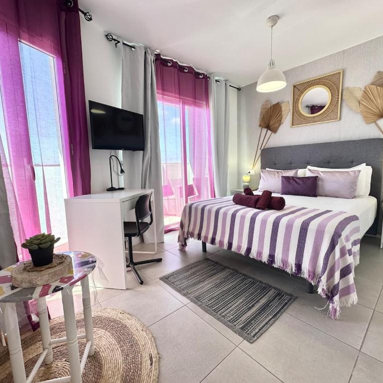 Candy Cotton - AC, Desk with natural light, Pool, Terrace and High speed internet - Apartamento - 4