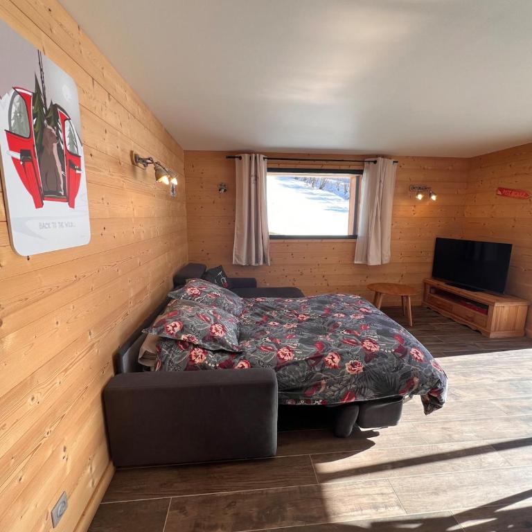 Le Zelfée appartement de 4 personnes à Albiez-Montrond - Appartement 1 Chambre - Vue sur Jardin - 17