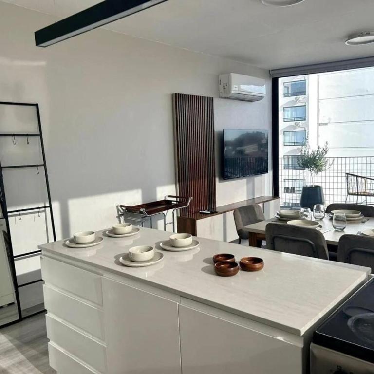 Apartment New with Pool and Parking in Palermo Plaza Serrano - Apartamento Deluxe de 2 dormitorios con balcón - 29