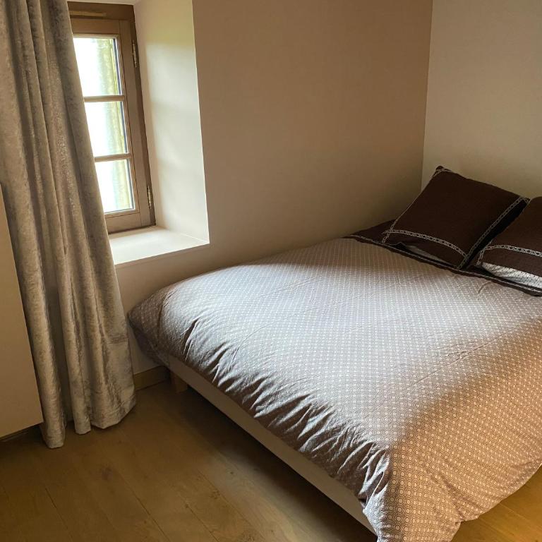 Château Frontonas gîte ferme - Chambre Double - Vue sur Parc - 2