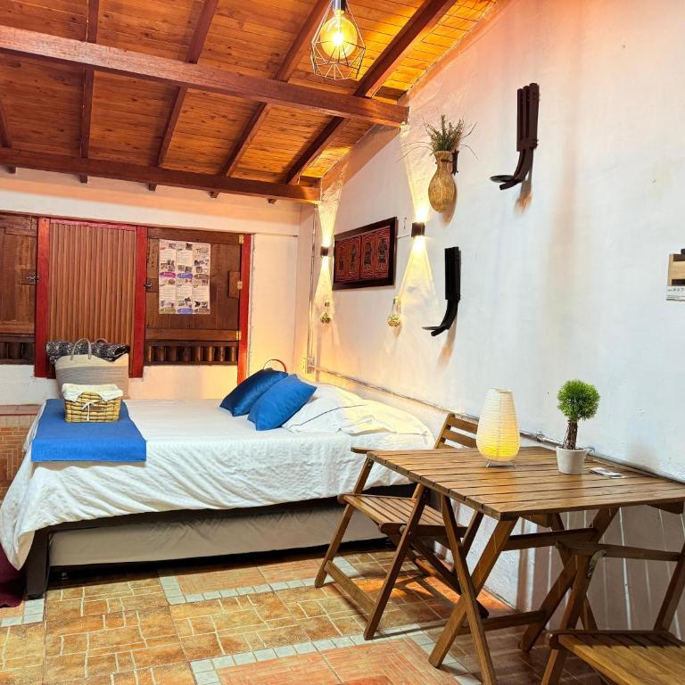 Cabaña & glamping para grupos de 4 a 6 personas, cerca al parque y con avistamiento de aves - Two-Bedroom House - 41