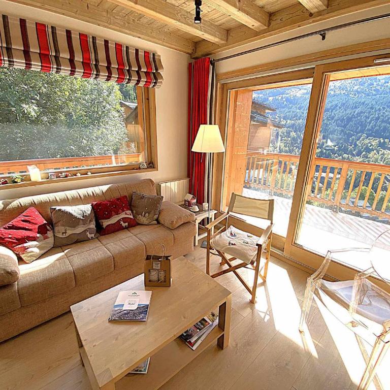 Charmant appartement 3 pièces à Méribel avec mezzanine, balcon et terrasse - FR-1-411-997 - Appartamento - 2