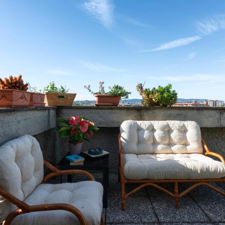 Bright Penthouse with Panoramic Sunlit Terrace - Appartamento con 1 Camera da Letto - 11