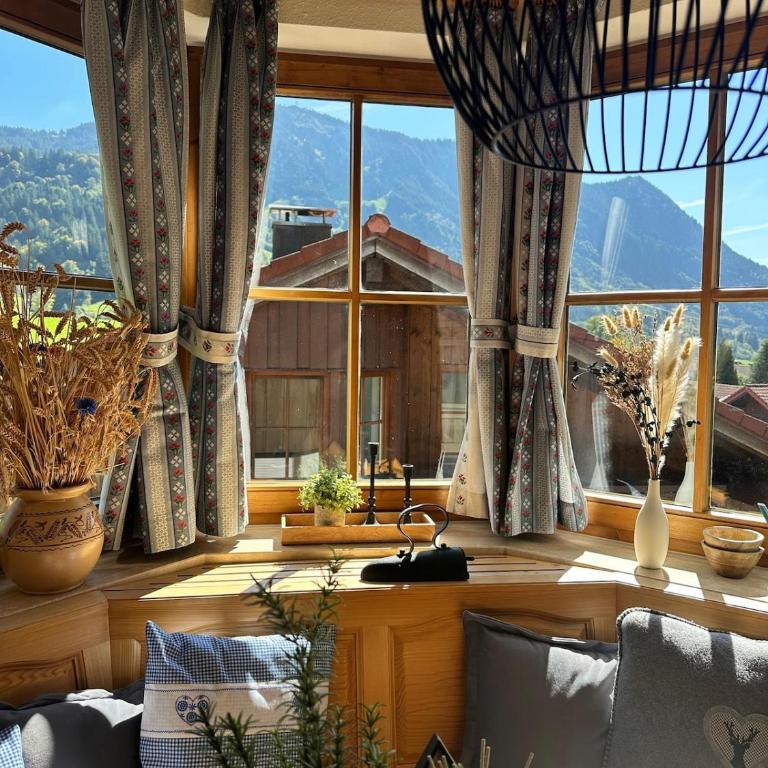 FeWo Alpenherz im Allgäu, mit Balkon und Bergblick - Apartment mit 1 Schlafzimmer - 12