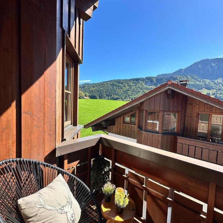 FeWo Alpenherz im Allgäu, mit Balkon und Bergblick - Apartment mit 1 Schlafzimmer - 17