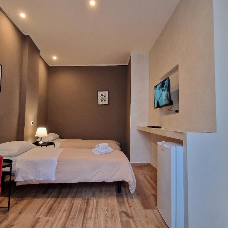 Albergo la Svolta - Camera Doppia con Letti Singoli con Bagno Privato - 3