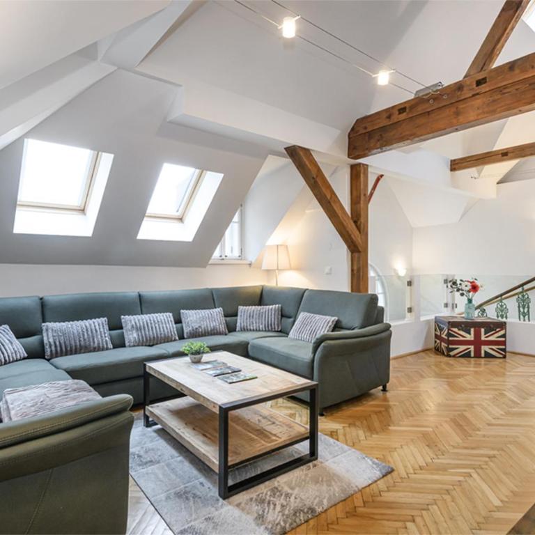 Villa Benedikt - Apartment mit 2 Schlafzimmern und Balkon – Dachgeschoss - 5