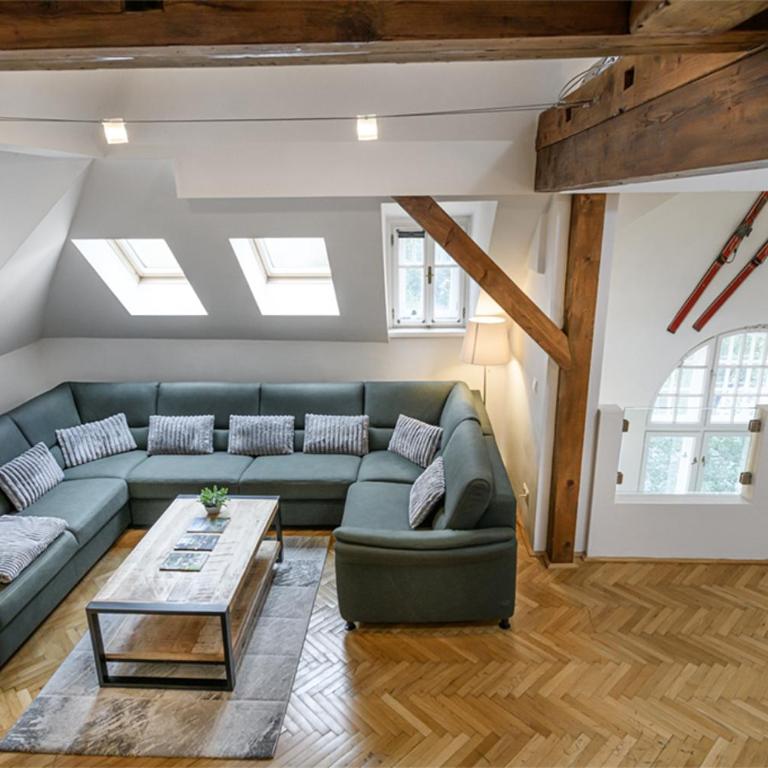 Villa Benedikt - Apartment mit 2 Schlafzimmern und Balkon – Dachgeschoss - 35