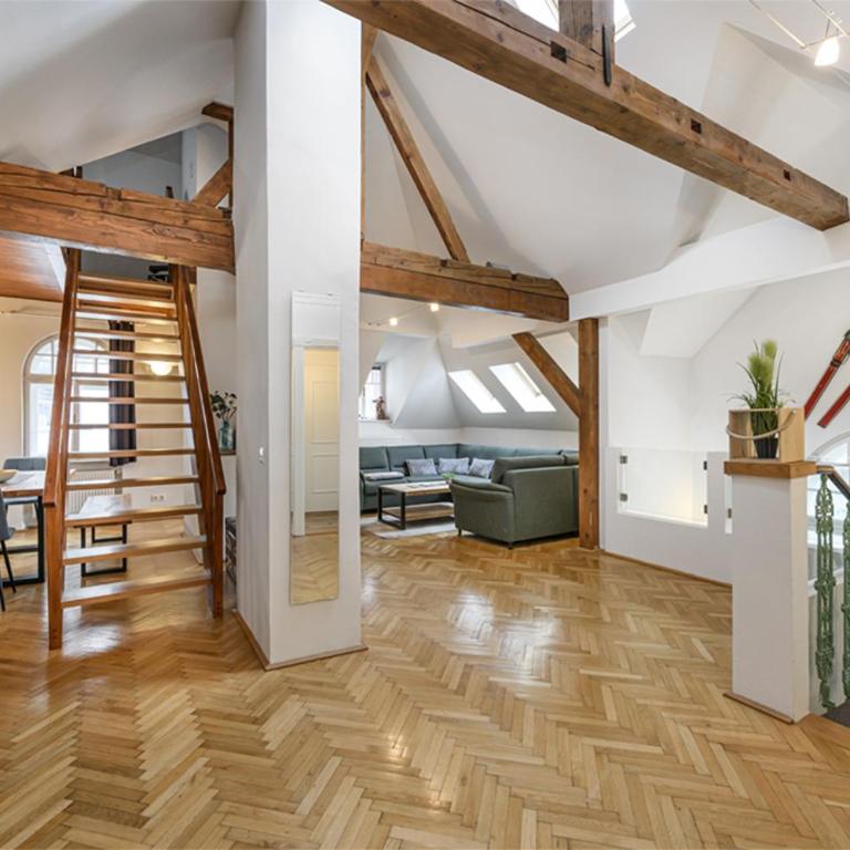 Villa Benedikt - Apartment mit 2 Schlafzimmern und Balkon – Dachgeschoss - 37
