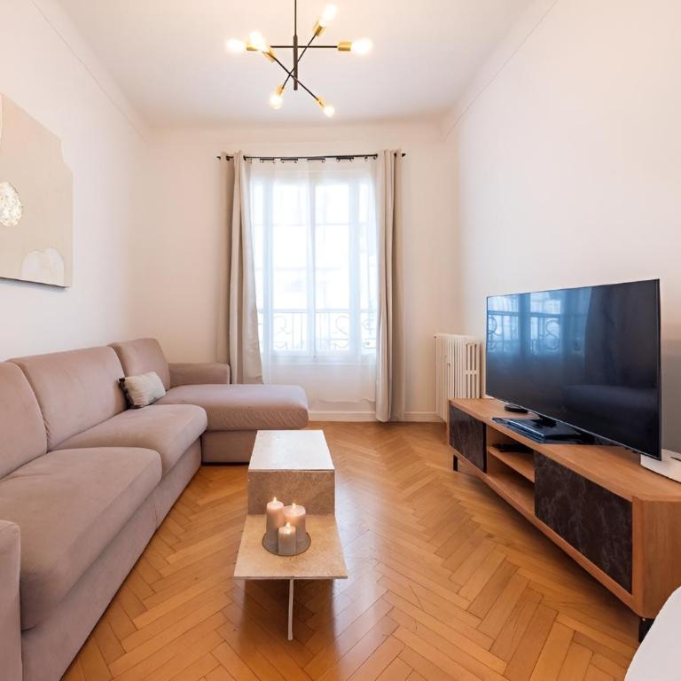 Azur elegance AIR CONDITIONING Beach 8 min Sleeps 6 - Appartement 2 Chambres - 6