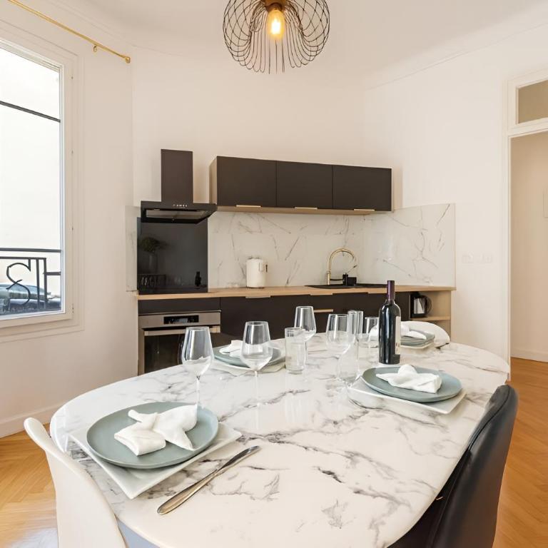 Azur elegance AIR CONDITIONING Beach 8 min Sleeps 6 - Appartement 2 Chambres - 19
