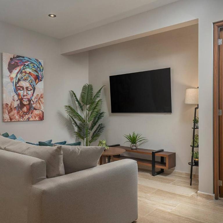 2BR Oasis in Tulum | Rooftop Pool • Wi-Fi• Parking - Apartment - 4