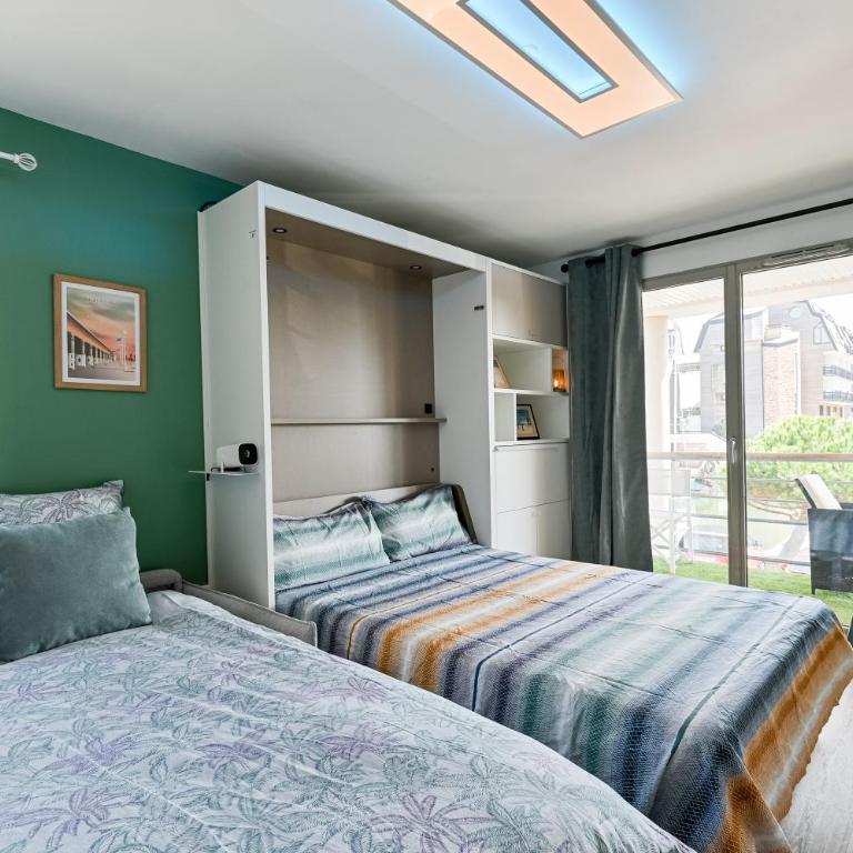 Studio NOLEMMA - vue marina, proche plage et parking - Estudio con vistas al mar - 6
