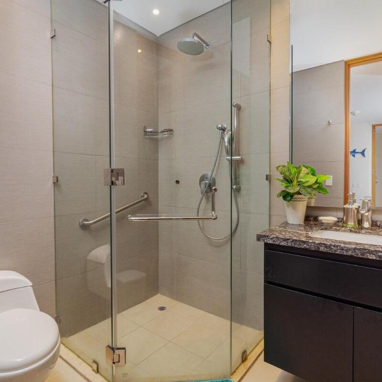 Luxurious apartment in condominium H2 with a view of the sea apto 2706 - Apartamento de 2 dormitorios - 55