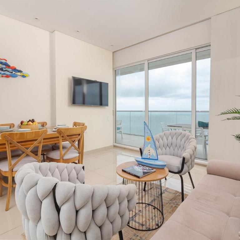Luxurious apartment in condominium H2 with a view of the sea apto 2706 - Apartamento de 2 dormitorios - 59