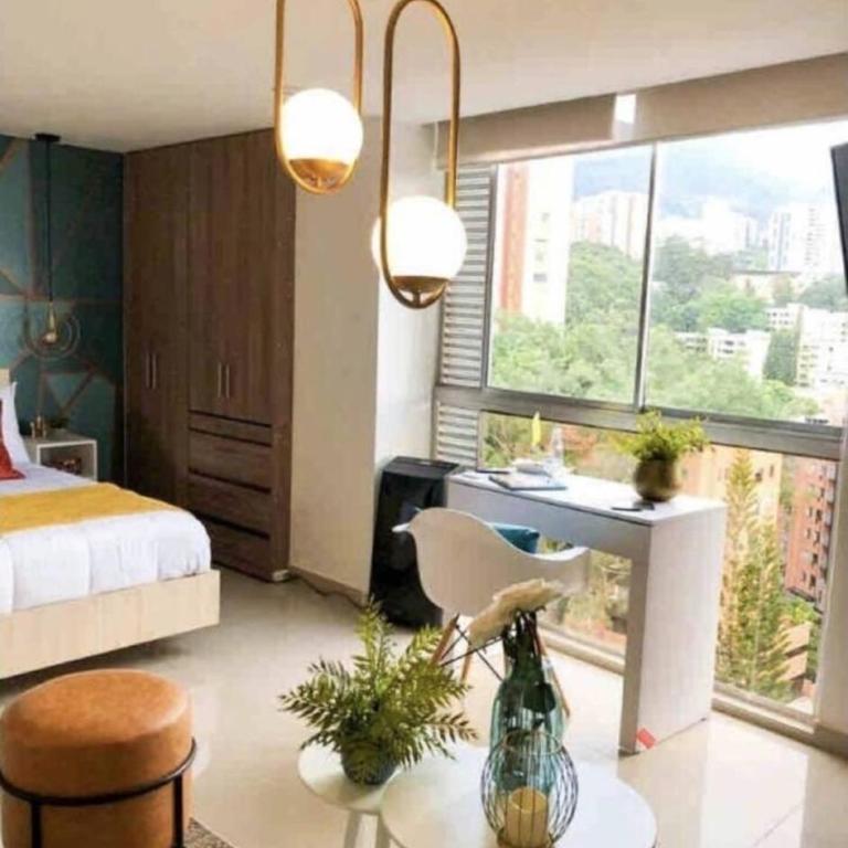 1008 New Apartment in Poblado, panoramic view - One-Bedroom Apartment - 19