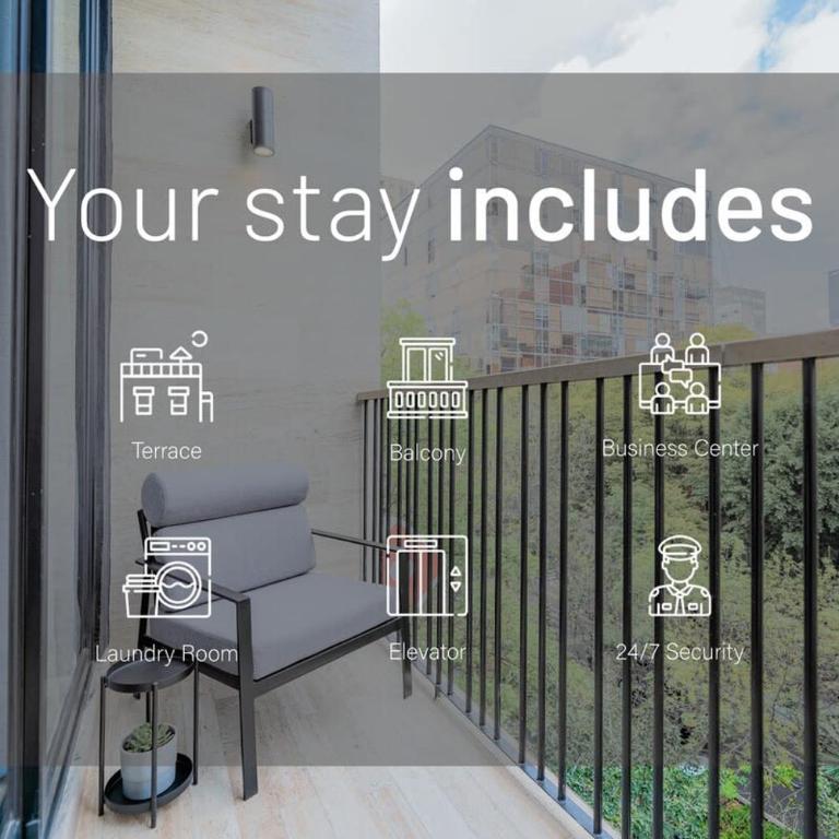 HOM 4B Capitalia Palacio Polanco 2BR Prime - Apartment - 5