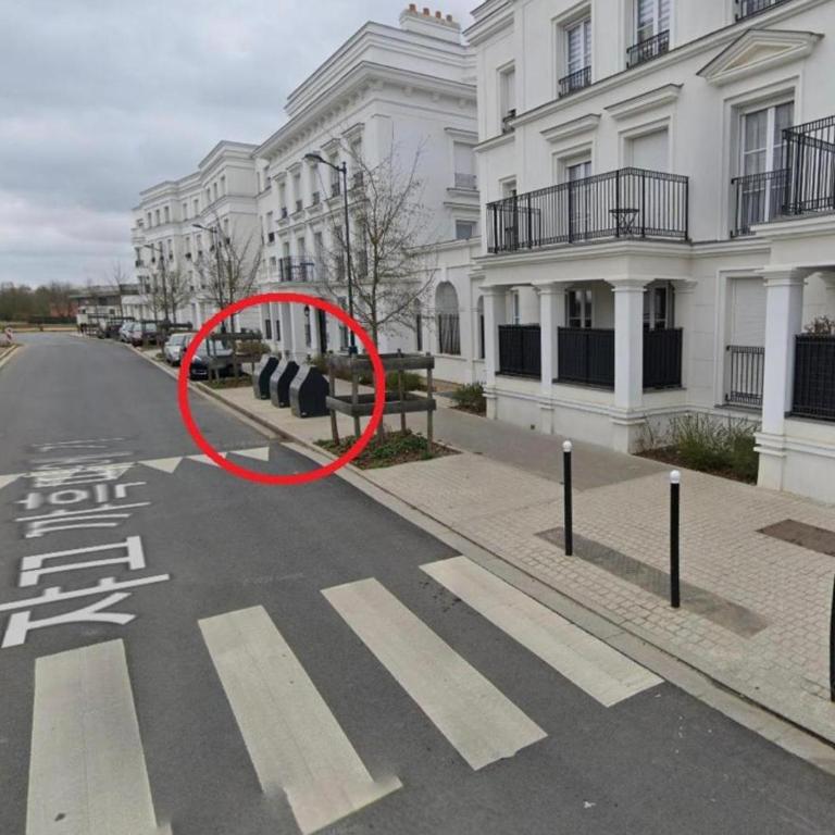 Le Cartier Appt F3, 7mn Disneyland, Parking,Terrace - Apartment mit 2 Schlafzimmern und Terrasse - 60