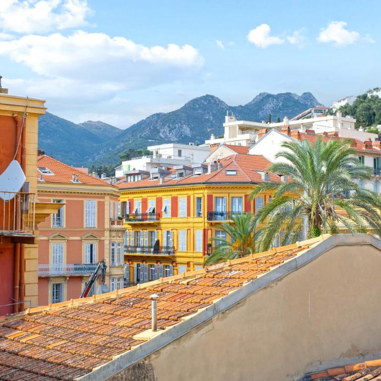 FELIX FAURE - Somptueux 3 pièces - Carré d'Or Menton - PARKING - Apartment mit 2 Schlafzimmern - 9