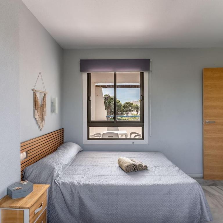 Acogedor apartamento con piscina y terraza, cerca del mar - One-Bedroom Apartment - 15